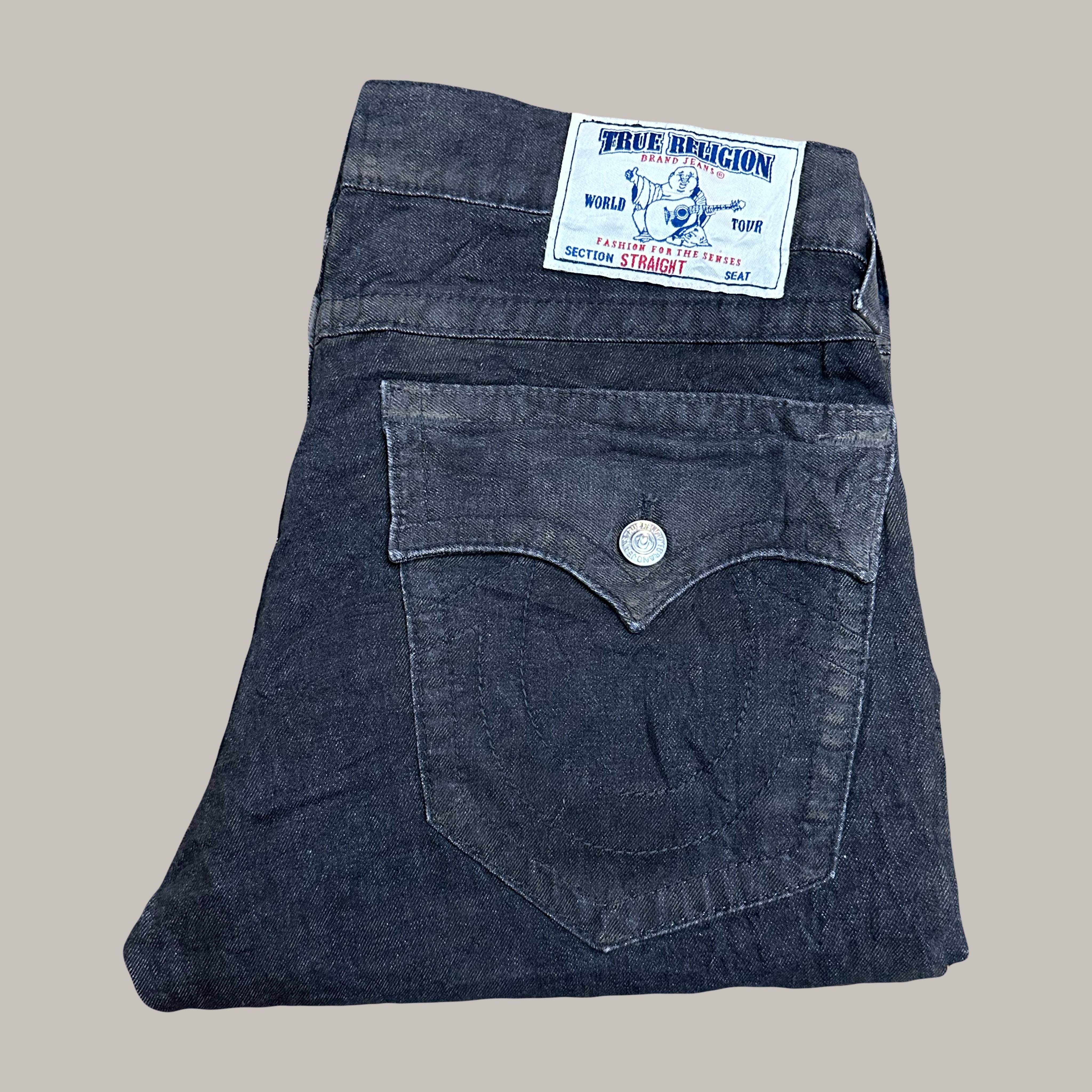Super Rare Ricky Mud Wash Jeans (34)