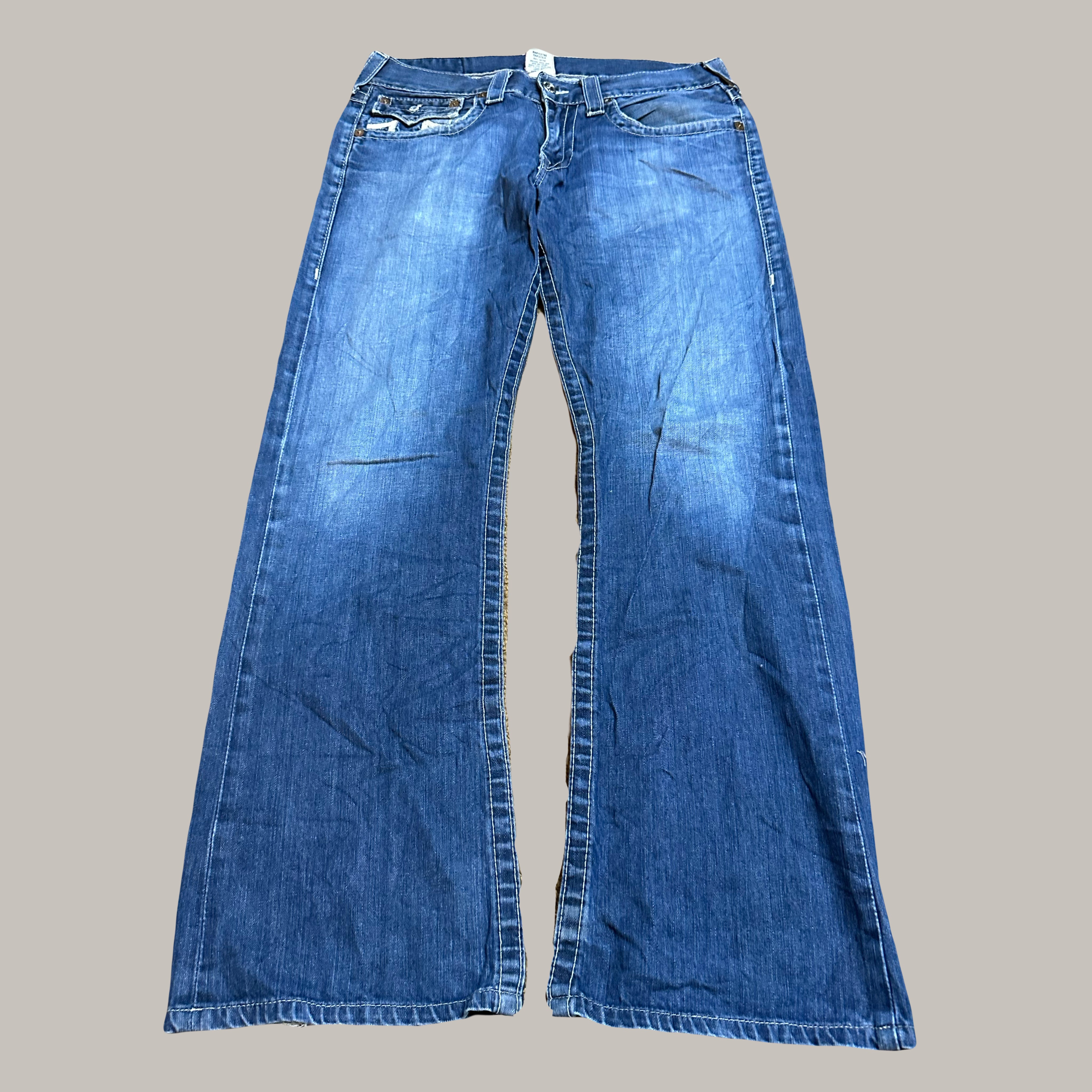Billy Embroidered Horseshoe Jeans (32)