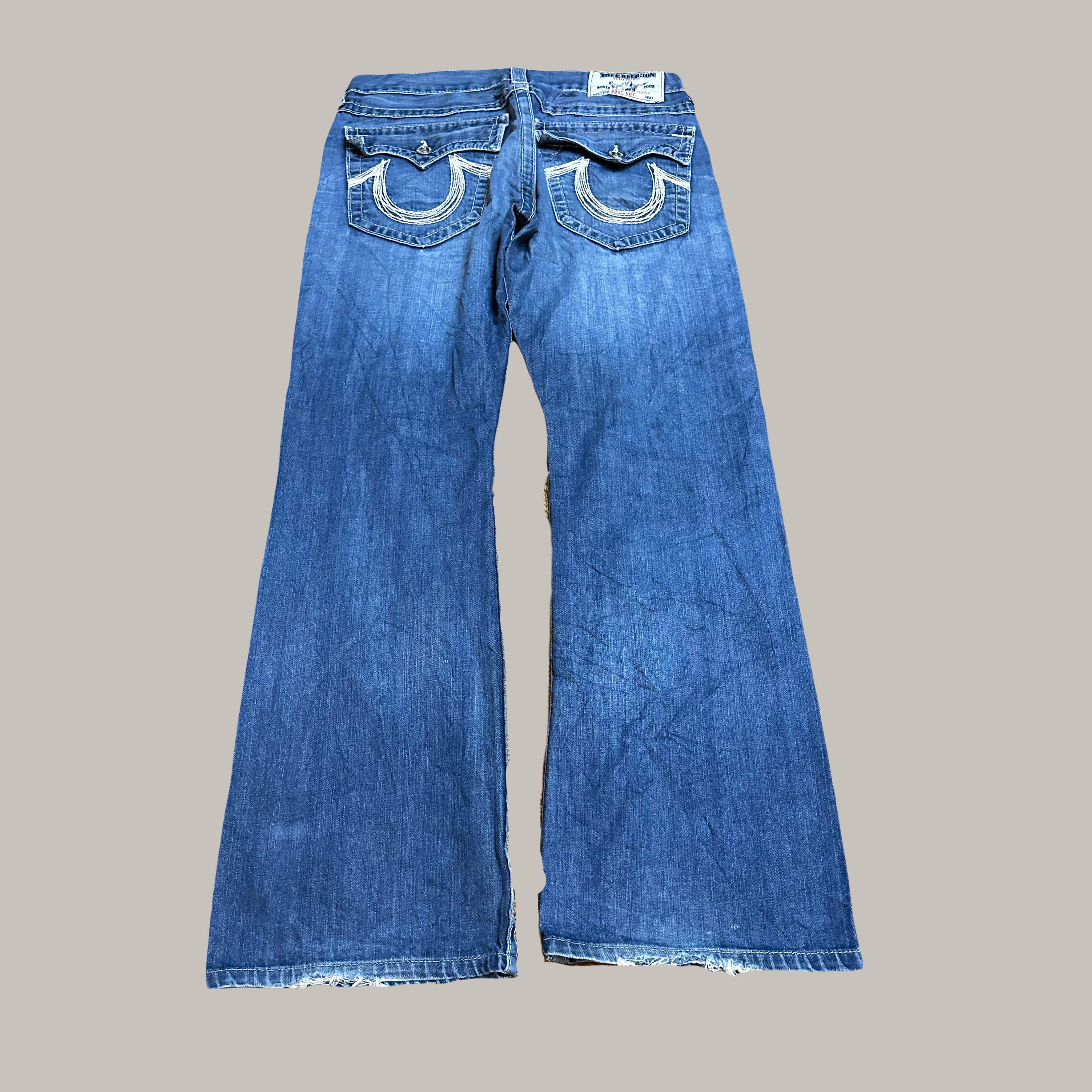 Billy Embroidered Horseshoe Jeans (32)