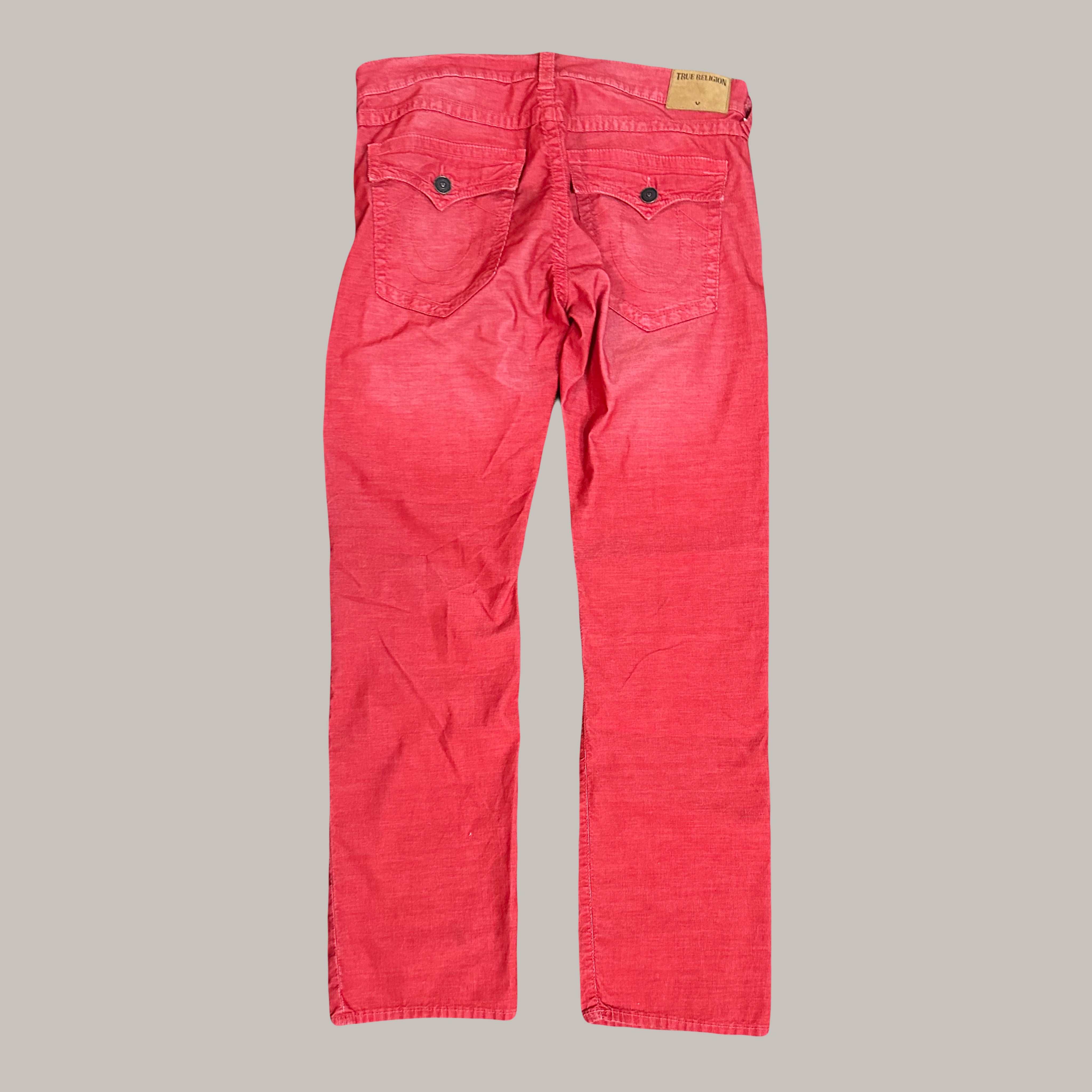 Ricky All Red Corduroy Pants (36)