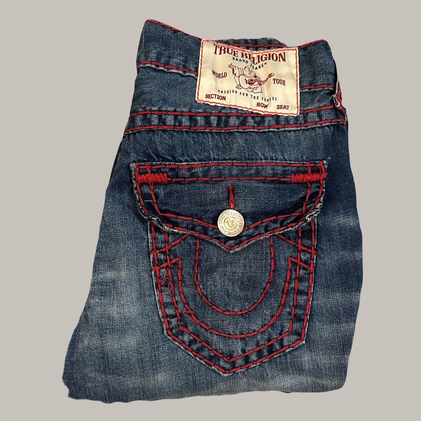 Ricky Red Stitch Jeans (30)